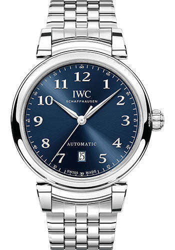 IWC IW356605 Da Vinci Automatic 40.4mm Stainless Steel Case - Blue Dial - Steel Bracelet Main image