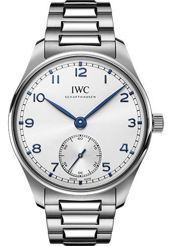 IWC Portugieser IW358312 Automatic 40 Stainless Steel Case - Silver-Plated Dial - Stainless Steel Bracelet Main image