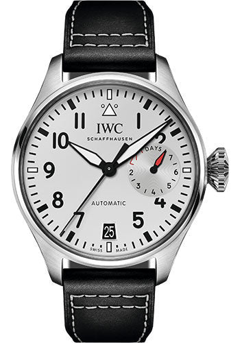 IWC Pilot IW501014 Big ’s Edition Las Vegas Stainless Steel Case - Silver-Plated Dial - Black Calfskin Strap Limited Edition of 250 Main image