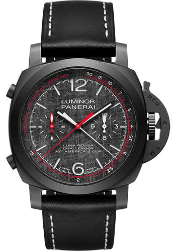 Panerai Luminor PAM01037 Luna Rossa Chrono Flyback - 44mm - Black Ceramic Main image