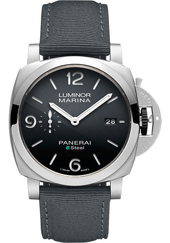 Panerai Luminor PAM01358 Marina eSteel™ Grigio Roccia - 44mm Brushed Esteel Case - Polished Grey Gradient Esteel™ Dial Main image