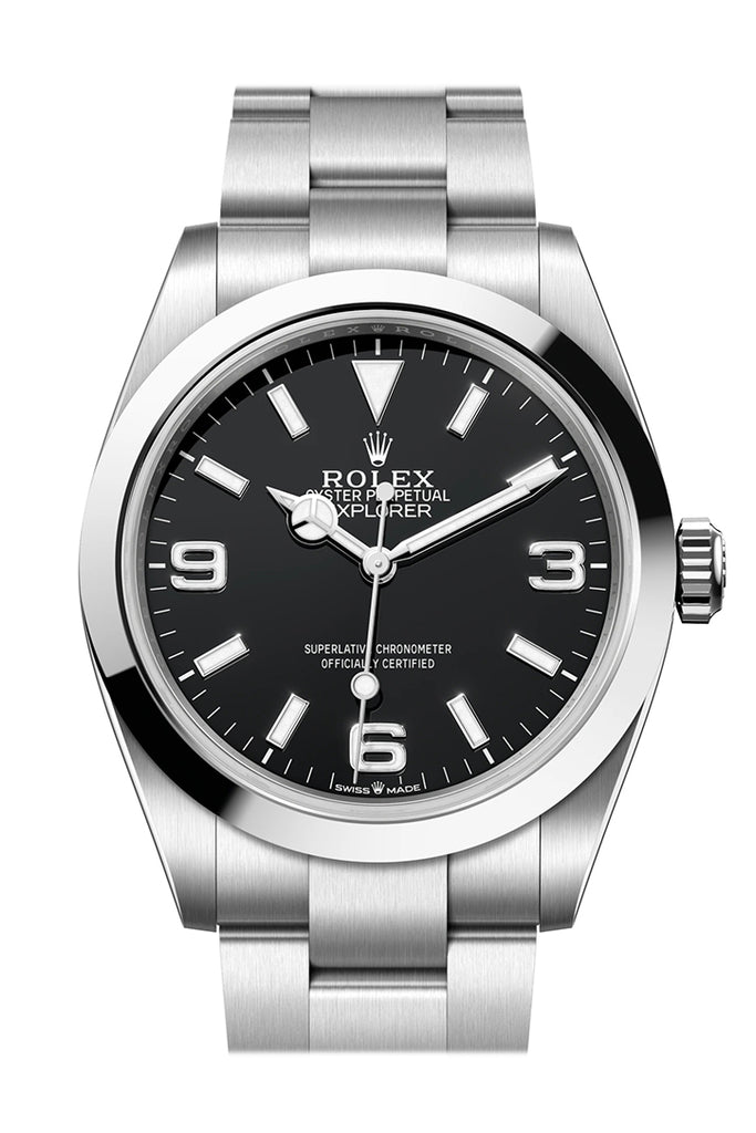 Rolex Explorer 224270 40 Black Dial Men's