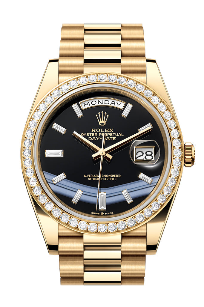 Rolex Day-Date 228348RBR 40 Onyx Dial Yellow Gold President Men's 228348 Main image