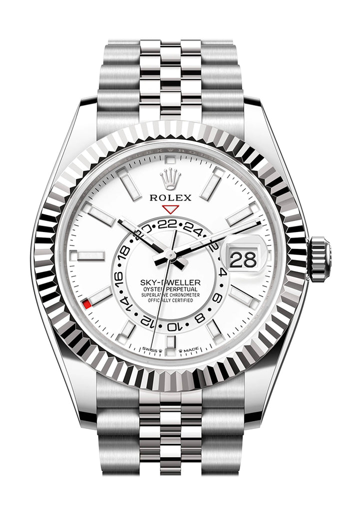 Rolex Sky-Dweller 336934 Sky Dweller 42 White Dial Stainless Steel Jubilee Mens Main image