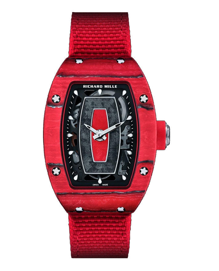Richard Mille Automatic Racing Red Carbon Black Red Dial RM 07-01 - BRAND NEW Main image
