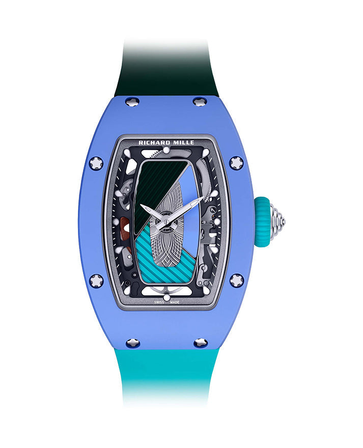 Richard Mille Automatic Winding Coloured Ceramic Pastel Blue RM 07-01 - BRAND NEW Main image