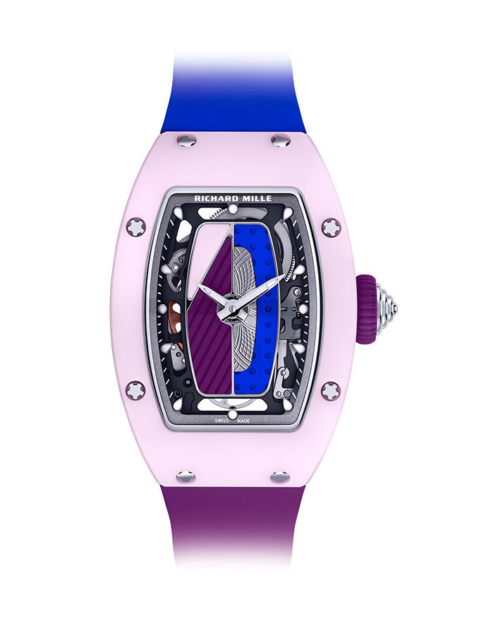 Richard Mille Automatic Winding Coloured Ceramic Pastel Pink RM 07-01 - BRAND NEW Main image