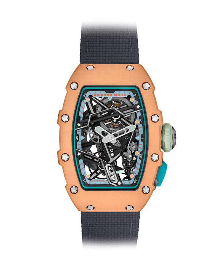 Richard Mille RM 07-04 Automatic Winding Sport "Aurora Straus" Salmon Pink Quartz TPT