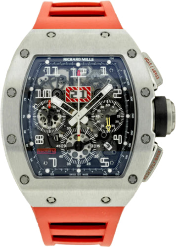 Richard Mille RM11-FM Chronograph Felipe Massa Titanium 50mm Openworked Dial