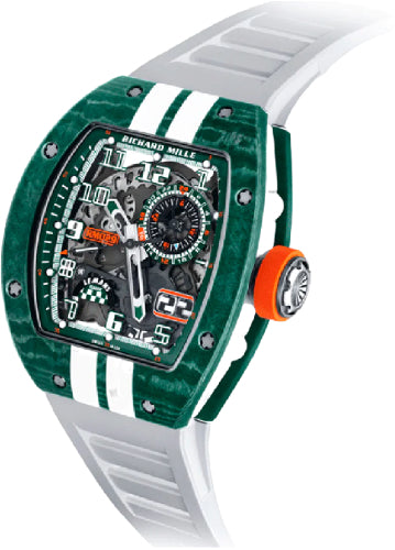 Richard Mille RM29 Le Mans Limited Edition Green Carbon 48mm Openworked Dial