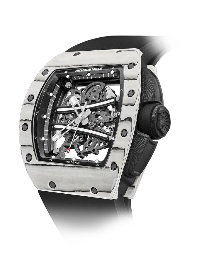 Richard Mille Yohan Blake Ultimate Edition Manual WInding Carbon Quartz TPT RM 61-01 - BRAND NEW Main image