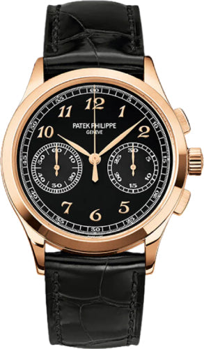 Patek Philippe Complications 5170R-010 39.4mm Black Opaline Arabic Rose Gold Leather Main image