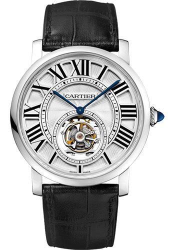 Cartier W1556216 Rotonde de Cartier Flying Tourbillon 40mm White Gold Case