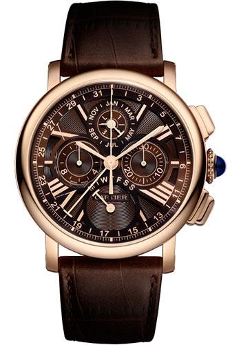 Cartier W1556225 Rotonde de Cartier Perpetual Calendar Chronograph 42mm Pink Gold Case Main image