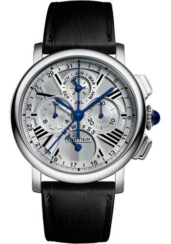Cartier W1556226 Rotonde de Cartier Perpetual Calendar Chronograph 42mm White Gold Case Main image