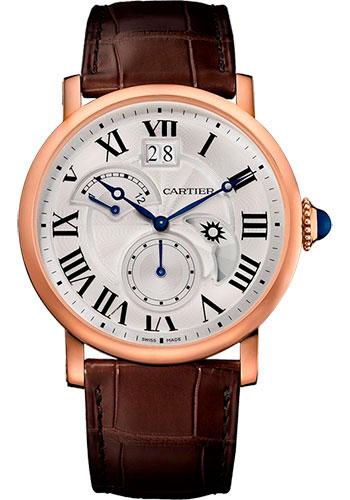 Cartier W1556240 Rotonde de Cartier Large Date and Retrograde Second Time Zone 42mm Pink Gold Case Main image