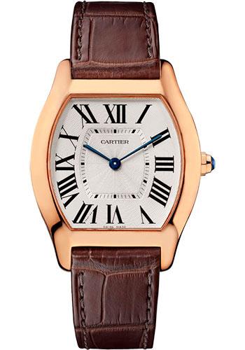 Cartier W1556362 Tortue 39mm Pink Gold Case - Brown Alligator Strap Main image