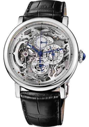 Cartier W1580017 Rotonde de Cartier Grande Complication Skeleton 43.5mm Platinum Case