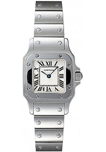Cartier Santos de Cartier W20056D6 Galbee Small Steel Case - And Steel Bracelet