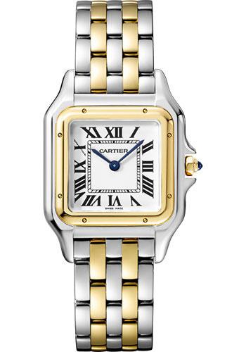 Cartier W2PN0007 Panthere de Cartier 27mm Yellow Gold And Steel Case