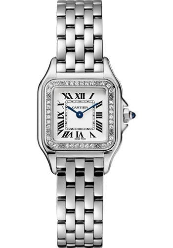 Cartier W4PN0007 Panthere de Cartier 22mm Steel Case - Diamond Bezel Main image