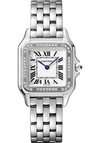 Cartier W4PN0008 Panthere de Cartier 27mm Steel Case - Diamond Bezel Main image