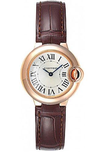 Cartier Ballon Bleu W6900256 de Cartier Small Rose Gold Case - Alligator Strap Main image