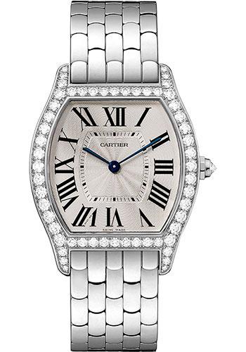 Cartier WA501013 Tortue 39mm White Gold Diamond Case