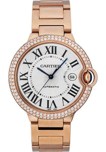 Cartier Ballon Bleu WE9008Z3 de Cartier Large Pink Gold Case - Diamond Bezel Main image