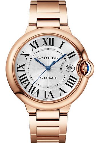 Cartier Ballon Bleu WGBB0039 de Cartier 40mm Rose Gold Case - Silvered Dial - Interchangeable Bracelet