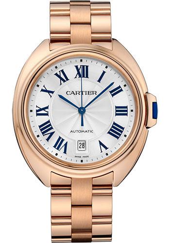 Cartier WGCL0020 Cle de Cartier 40mm Pink Gold Case - Silvered Dial Main image