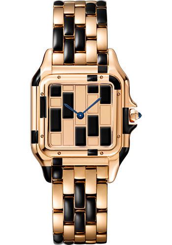 Cartier WGPN0011 Panthere de Cartier 27mm Pink Gold Case - Gold Dial Main image
