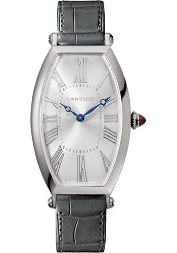 Cartier WGTN0005 Tonneau 46.3mm Platinum Case - Gray Alligator Strap Main image