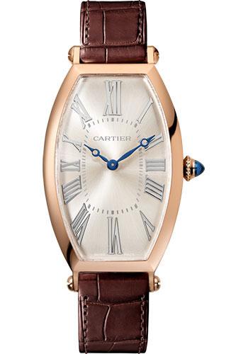 Cartier WGTN0006 Tonneau 46.3mm Pink Gold Case - Brown Alligator Strap Main image