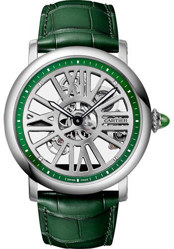 Cartier WHRO0049 Rotonde de Cartier Skeleton 42mm Titanium Case