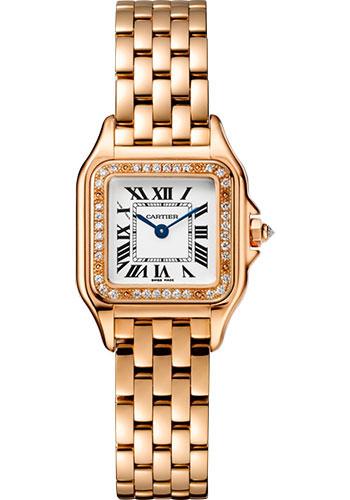 Cartier WJPN0008 Panthere de Cartier 22mm Pink Gold Diamond Case