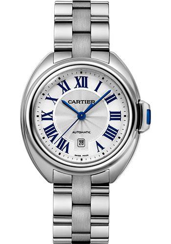 Cartier WSCL0005 Cle de Cartier 31mm Steel Case - Silver Dial Main image