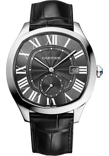 Cartier Drive de Cartier WSNM0018 40mm x 41mm Steel Case - Black Dial - Black Alligator Strap Main image