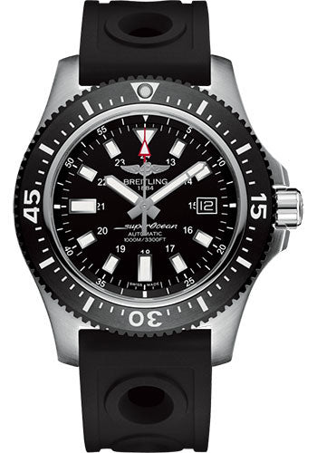 Breitling Superocean Y1739310/BF45/227S/A20SS.1 II 44 Steel - Volcano Black Dial - Black Ocean Racer II Strap - Tang Buckle Main image