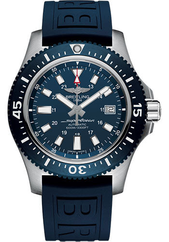 Breitling Superocean Y1739316/C959/158S/A20SS.1 II 44 Steel - Mariner Blue Dial - Blue Ocean Racer II Strap - Tang Buckle Main image
