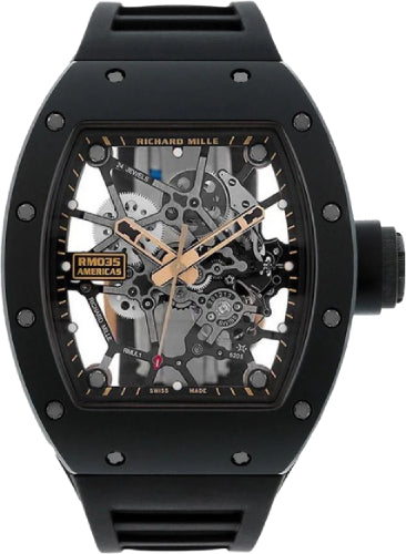 Richard Mille RM35 Limited Edition Rafael Nadal "Americas Black Toro" 48mm Openworked Dial