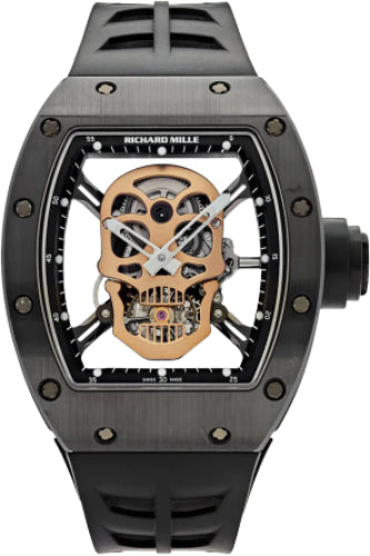 Richard Mille RM52-01 Skull Tourbillon Black Ceramic TZP Rose Skull Limited 30 Pieces Main image