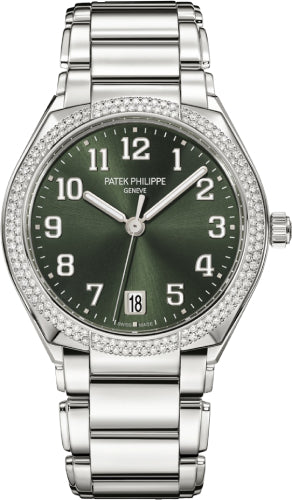 Patek Philippe Twenty-4 7300/1200A-011 Twenty~4 Ladies Stainless Steel Olive Green Dial Main image