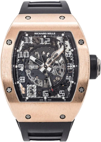 Richard Mille RM10 Rose Gold 48mm Openworked Dial