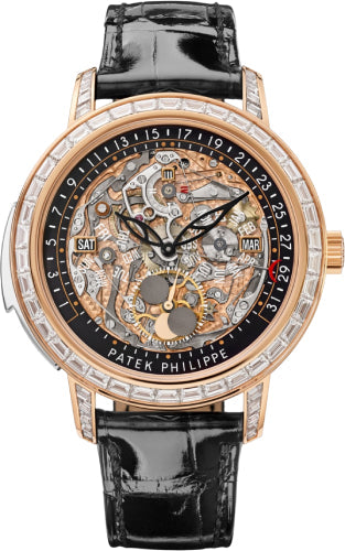 Patek Philippe Grand Complications 5304/301R-001 Minute Repeater Perpetual Calendar Rose Gold Skeleton Dial