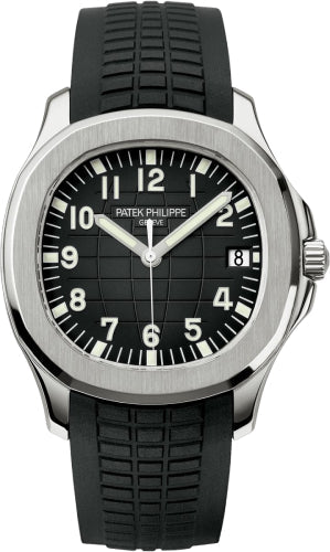 Patek Philippe Aquanaut 5167A-001 Date Sweep Seconds Stainless Steel Black Dial