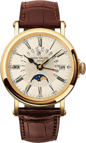 Patek Philippe Grand Complications 5159J-001 Yellow Gold Perpetual Calendar Retrograde Date 38mm White Opaline Main image