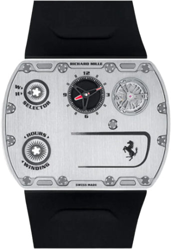 Richard Mille RMUP-01 Limited Edition Ferrari Manual Winding Ultraflat Grey Dial