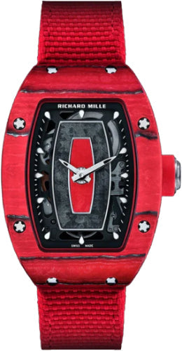 Richard Mille Automatic Racing RM07-01 Red Carbon Black Red Dial Main image