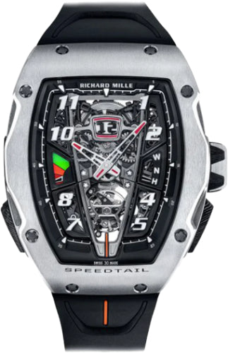 Richard Mille RM40-01 Automatic Winding Tourbillon McLaren Speedtail Open-Work Dial
